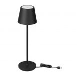 VT-7522 LED 2W TABLE LAMP 4400mA BATTERY 3000K IP54 BLACK BODY