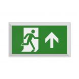 SELF TEST-LED EMERGENCY EXIT BOX 6500K WITH ARROW UP LEGEND