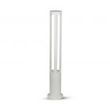 VT-820 10W LED BOLLARD LIGHT 6400K WHITE BODY 80CM HEIGHT