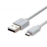 VT-5301 1M MICRO USB CABLE-WHITE(PEARL SERIES)