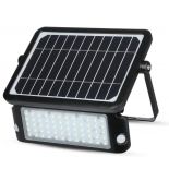 VT-787-10 10W LED SOLAR FLOODLIGHT 4000K,BLACK BODY