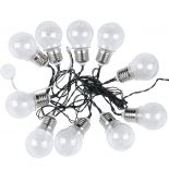 VT-71010 1W/BULB LED SOLAR STRING LIGHT(IP54) BULB WITH 10 BULBS 3000K