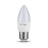 VT-289 5.5W PLASTIC CANDLE BULB SAMSUNG CHIP 3000K E27