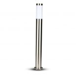 VT-838 E27 BOLLARD LAMP WITH STAINLESS STEEL BODY IP44