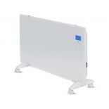 VT-2000WRD 2000W Nagrzewnica szklana z aluminiowymi elementami / Bialy / IP24 / Wyswietlacz i sterowanie RF
