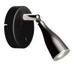 VT-805 4.5W  Kinkiet LED z wylacznikiem / Barwa:4000K / Czarny