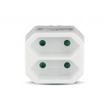 VT-1022 2 OUTLET ADAPTER 2.5A -WHITE