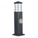 VT-1156-2 2 WAYS GARDEN SOCKET WITH LAMP IP44