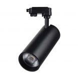 VT-47050 40W COB LED TRACKLIGHT 3IN1 BLACK BODY, BLACK REFLECTOR, BLACK BACK COVER