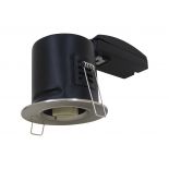 VT-703 GU10 FIRERATED DOWNLIGHT WITH TWIST AND LOCK THICK BODY-NICKEL