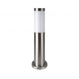 VT-838 BOLLARD LAMP-STAINLESS STEEL BODY(45CM)E27 SATIN NICKEL-IP44