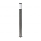 VT-838 BOLLARD LAMP-PIR SENSOR-STAINLESS STEEL BODY(110CM) E27 SATIN NICKEL-IP44