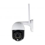 VT-5159 P09-18 IP Kamera zewnetrzna WIFI z czerwonymi i niebieskimi diodami-3MP-IP65-DOME