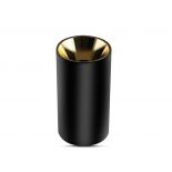 VT-882 GU10 FITTING ROUND BLACK+GOLD