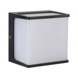 VT-918 8W LED WALL LIGHT WITH 3000K BLACK SQUARE