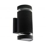 VT-967 LED WALL LIGHT BLACK BODY ROUND E27 IP44