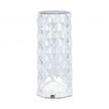 VT-7843 3W LED TABLE LAMP 90x215mm 1200mAh 3IN1 TRANSPARENT BODY