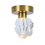 VT-7854 5W LED DECORATIVE LAMP 100x130mm 3000K GOLD BODY