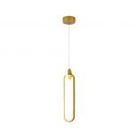 VT-7904 18W LED HANGING LAMP 150x2000mm 3000K GOLD PAINTING