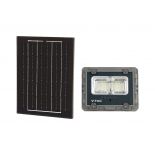 VT-51W 8W SOLAR PANEL WITH LED FLOODLIGHT 6000K BLACK BODY