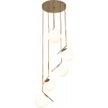 VT-7726 LED PENDANT LIGHT WITH GOLD CANOPY -5 HEADS